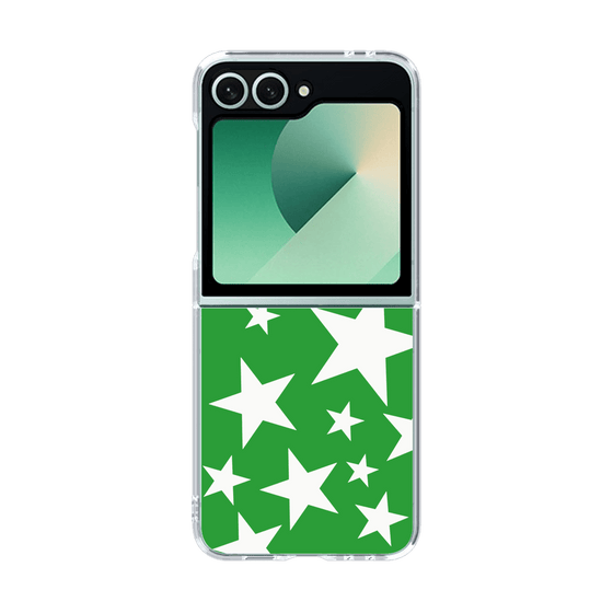 クリアケース［ Stars - Green ］