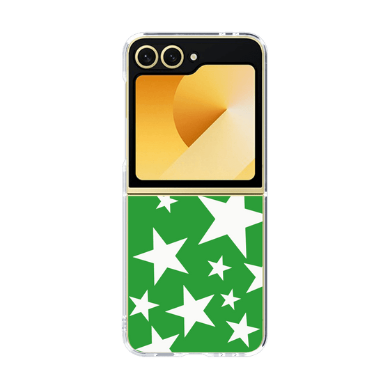 クリアケース［ Stars - Green ］
