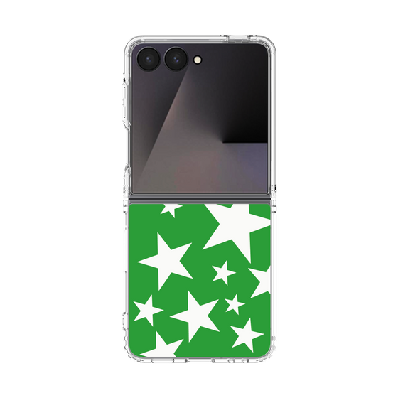 クリアケース［ Stars - Green ］