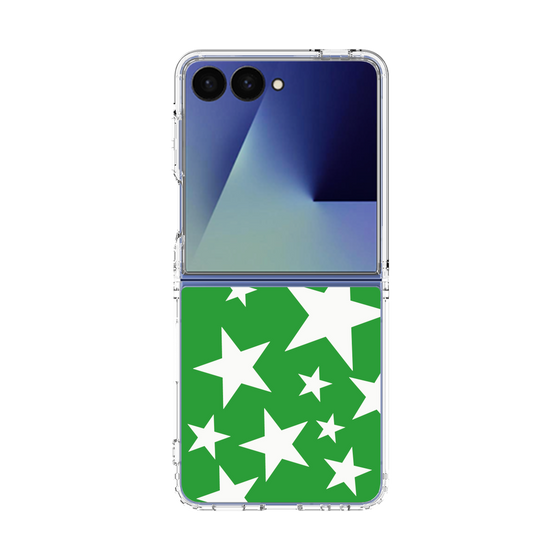 クリアケース［ Stars - Green ］