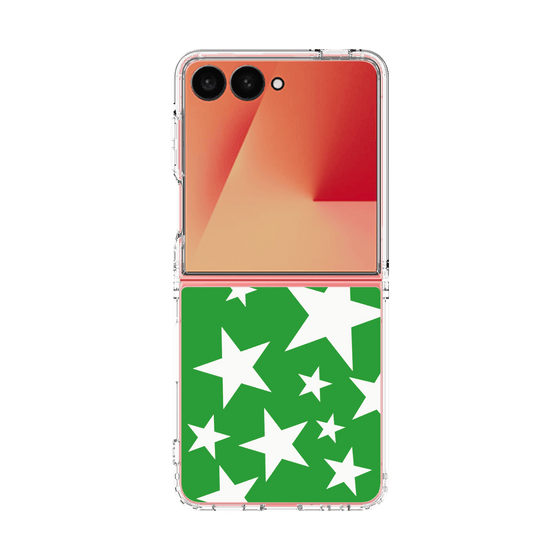 クリアケース［ Stars - Green ］