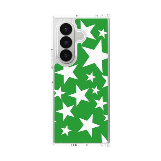 クリアケース［ Stars - Green ］