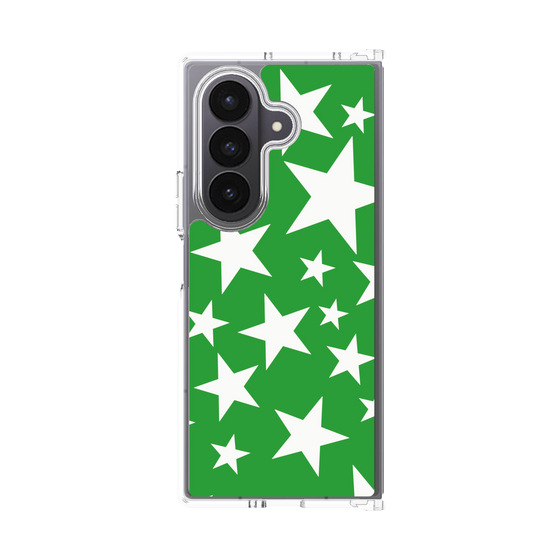 クリアケース［ Stars - Green ］