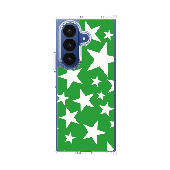 クリアケース［ Stars - Green ］