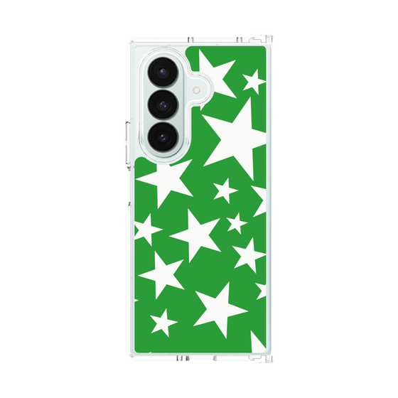 クリアケース［ Stars - Green ］