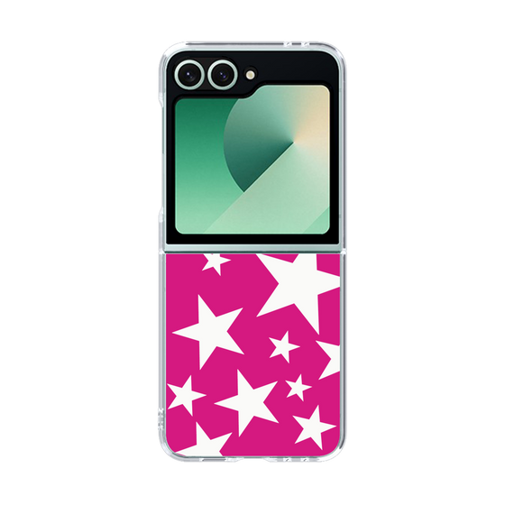 クリアケース［ Stars - Pink ］