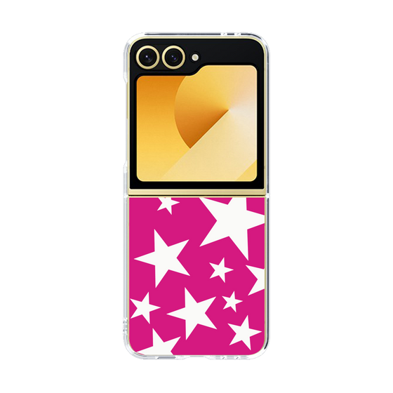 クリアケース［ Stars - Pink ］