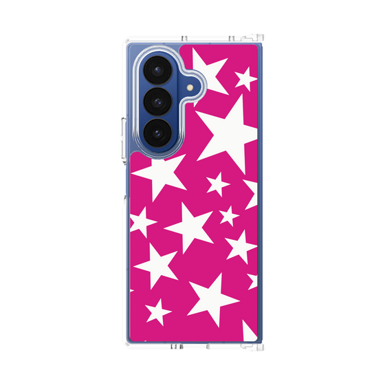 クリアケース［ Stars - Pink ］