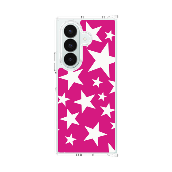 クリアケース［ Stars - Pink ］