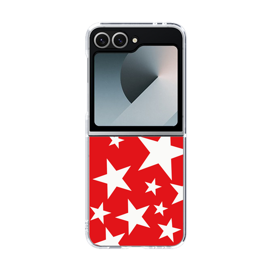 クリアケース［ Stars - Red ］