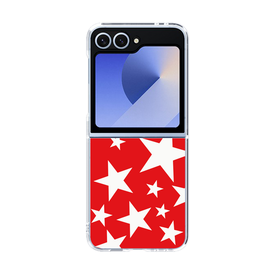 クリアケース［ Stars - Red ］