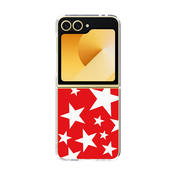 クリアケース［ Stars - Red ］