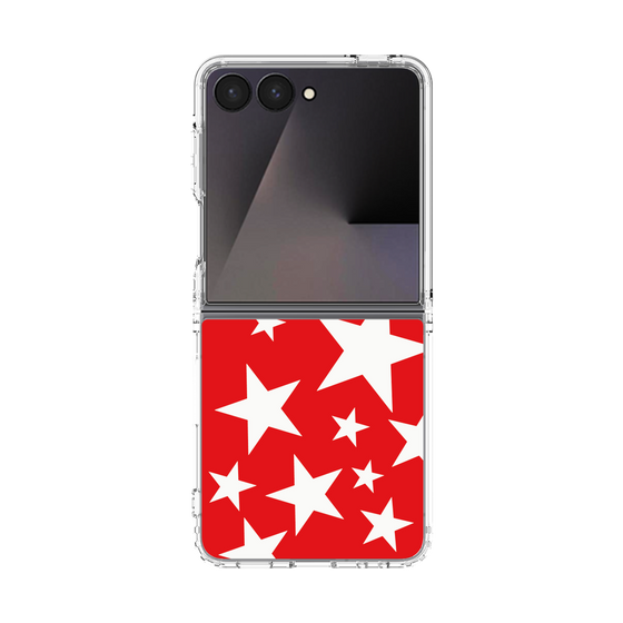 クリアケース［ Stars - Red ］