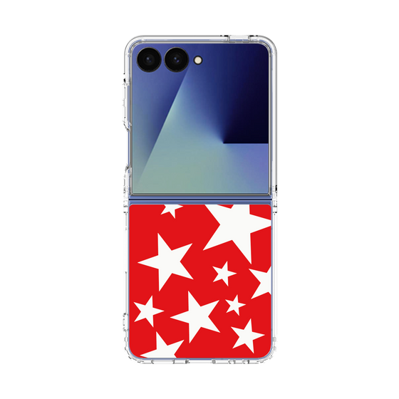 クリアケース［ Stars - Red ］