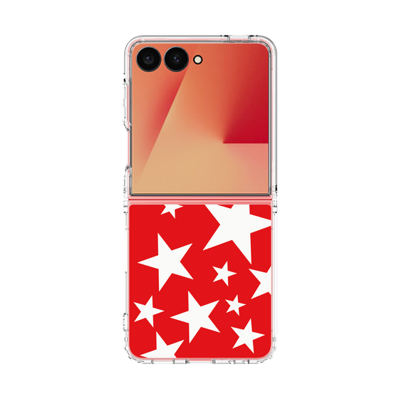 クリアケース［ Stars - Red ］