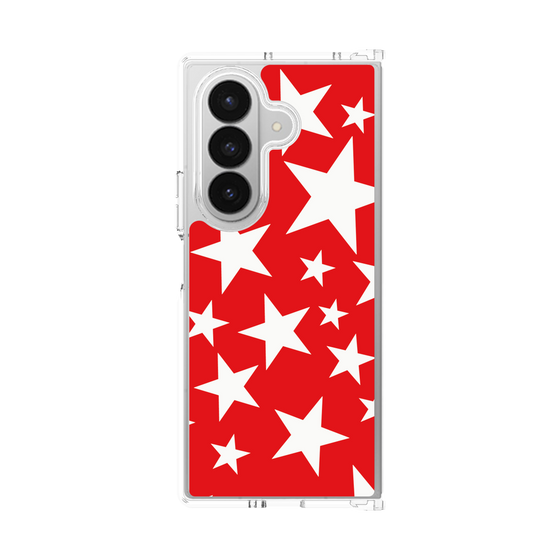 クリアケース［ Stars - Red ］