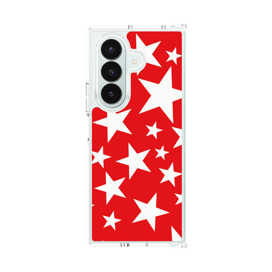 クリアケース［ Stars - Red ］