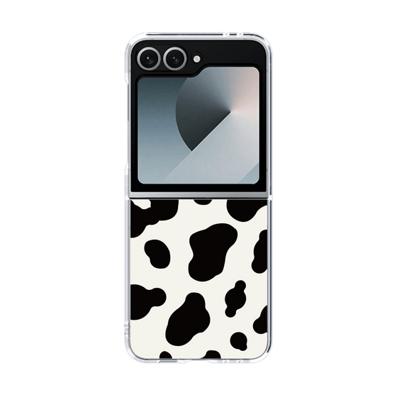 クリアケース［ Cow - White ］