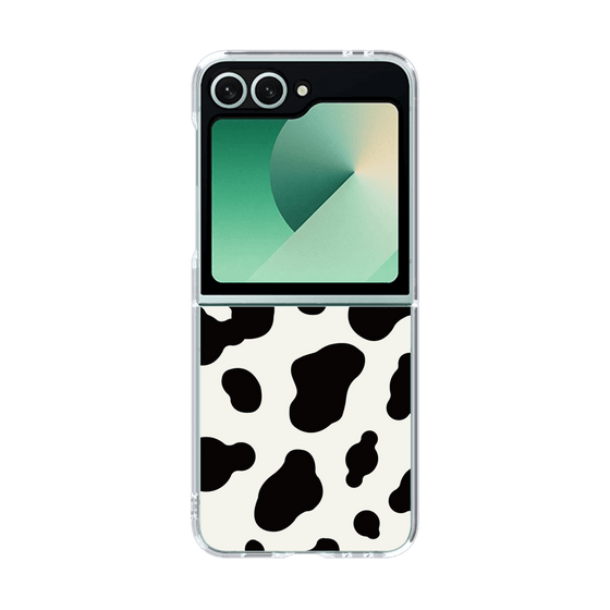 クリアケース［ Cow - White ］