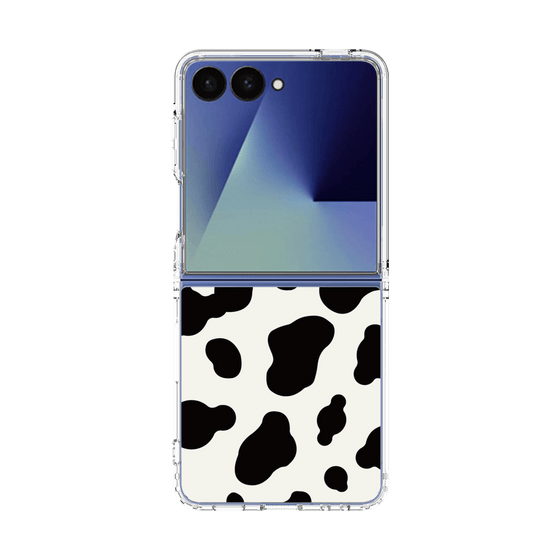 クリアケース［ Cow - White ］