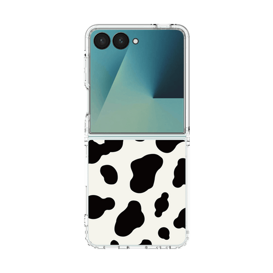 クリアケース［ Cow - White ］