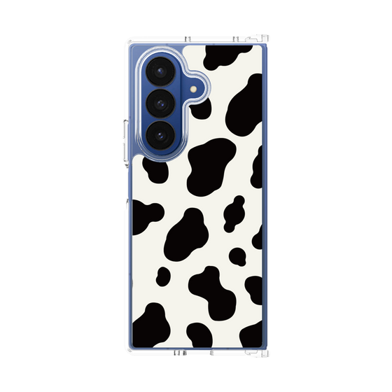 クリアケース［ Cow - White ］