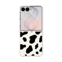 クリアケース［ Cow - White ］