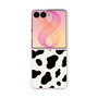 クリアケース［ Cow - White ］