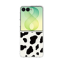 クリアケース［ Cow - White ］