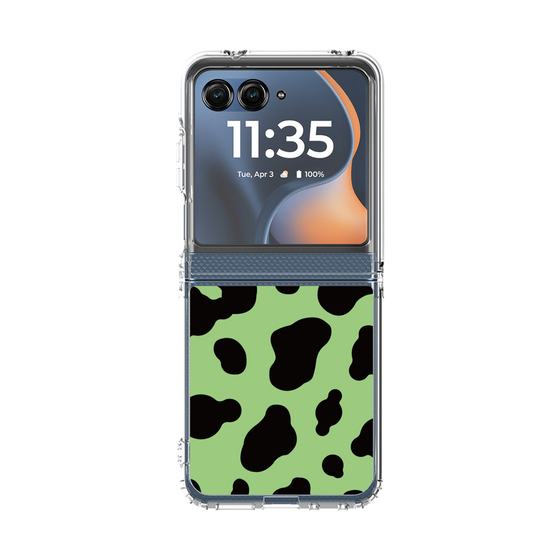 クリアケース［ Cow - Green ］