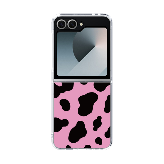 クリアケース［ Cow - Pink ］