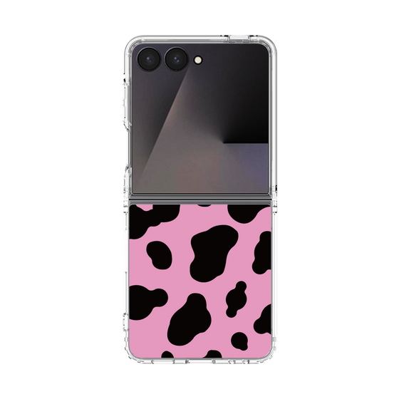 クリアケース［ Cow - Pink ］