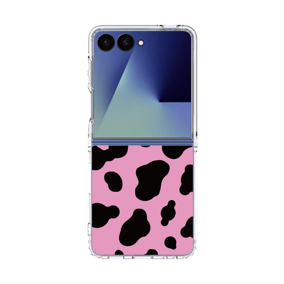 クリアケース［ Cow - Pink ］