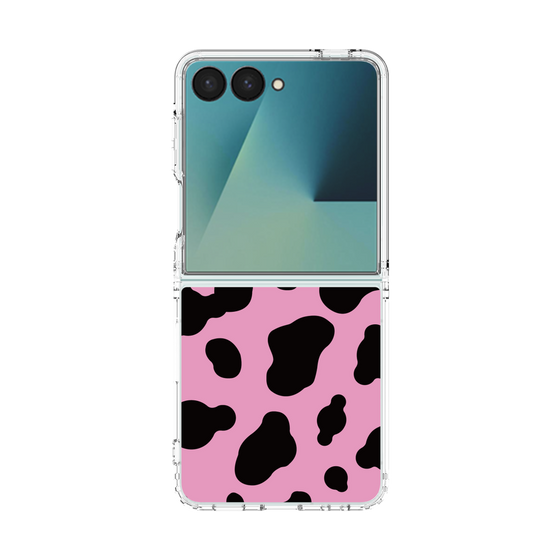 クリアケース［ Cow - Pink ］