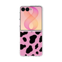 クリアケース［ Cow - Pink ］