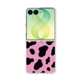 クリアケース［ Cow - Pink ］