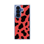 クリアケース［ Cow - Red ］