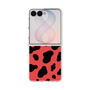 クリアケース［ Cow - Red ］