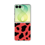 クリアケース［ Cow - Red ］