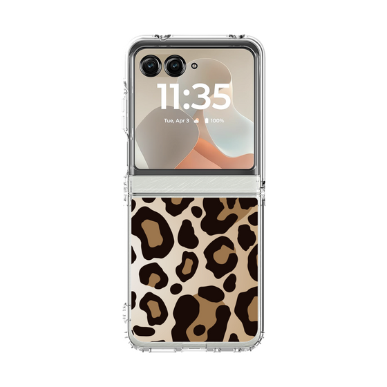 クリアケース［ Leopard - Yellow ］