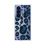 クリアケース［ Leopard - Blue ］