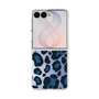クリアケース［ Leopard - Blue ］