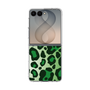 クリアケース［ Leopard - Green ］