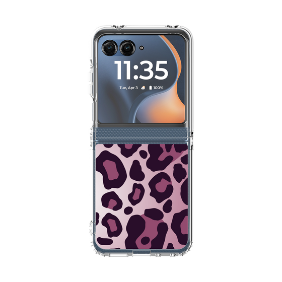 クリアケース［ Leopard - Pink ］