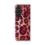 クリアケース［ Leopard - Red ］