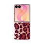 クリアケース［ Leopard - Red ］