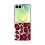 クリアケース［ Leopard - Red ］
