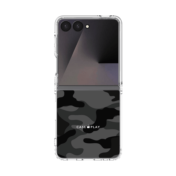 クリアケース［ Camouflage - Black ］