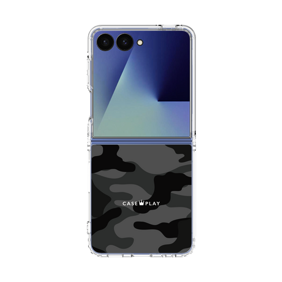 クリアケース［ Camouflage - Black ］
