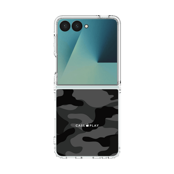 クリアケース［ Camouflage - Black ］